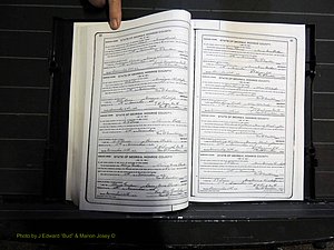 Monroe Co, GA, Marriages, Book I, 1917-1922 pg 042-043.JPG