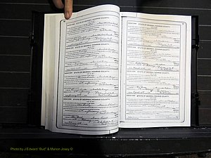 Monroe Co, GA, Marriages, Book I, 1917-1922 pg 066-067.JPG