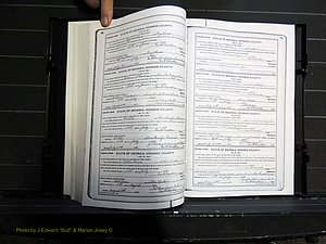 Monroe Co, GA, Marriages, Book I, 1917-1922 pg 090-091.JPG