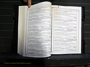 Monroe Co, GA, Marriages, Book I, 1917-1922 pg 094-095.JPG