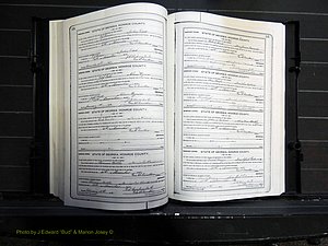 Monroe Co, GA, Marriages, Book I, 1917-1922 pg 124-125.JPG