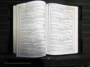 Monroe Co, GA, Marriages, Book I, 1917-1922 pg 150-151.JPG