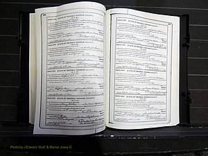 Monroe Co, GA, Marriages, Book I, 1917-1922 pg 172-173.JPG