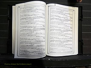 Monroe Co, GA, Marriages, Book I, 1917-1922 pg 198-199.JPG
