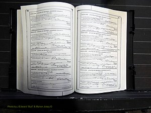 Monroe Co, GA, Marriages, Book I, 1917-1922 pg 284-285.JPG
