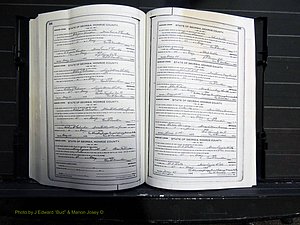 Monroe Co, GA, Marriages, Book I, 1917-1922 pg 324-325.JPG