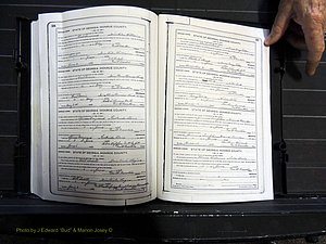 Monroe Co, GA, Marriages, Book I, 1917-1922 pg 326-327.JPG