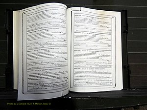 Monroe Co, GA, Marriages, Book I2, 1922-1929 pg 496-497.JPG