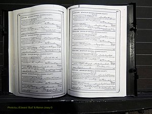 Monroe Co, GA, Marriages, Book I2, 1922-1929 pg 556-557.JPG