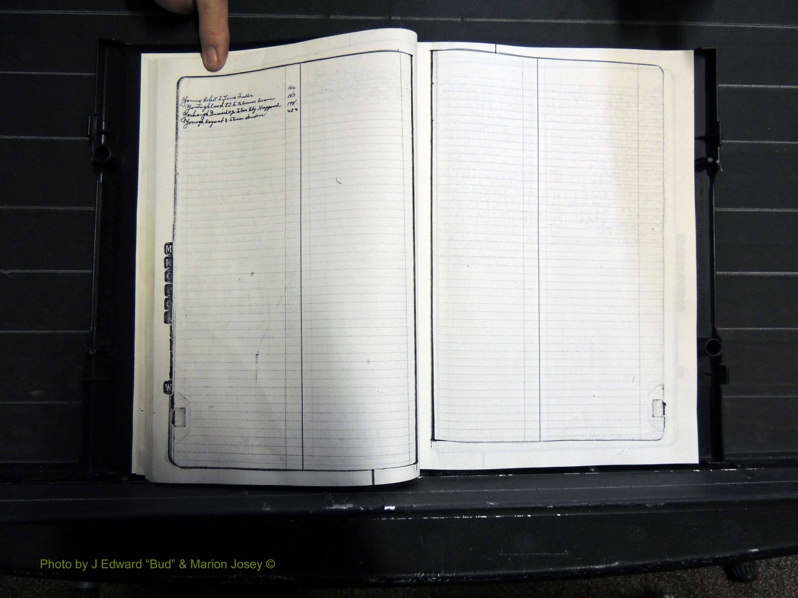 Monroe Co, GA, Marriages, Book J, 1929-1938 Index Y.JPG