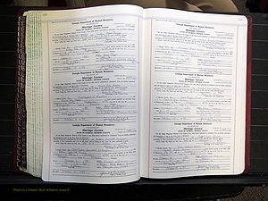 Monroe Co, GA, Marriages, Book N, 1996-2007 pg 160-161.JPG