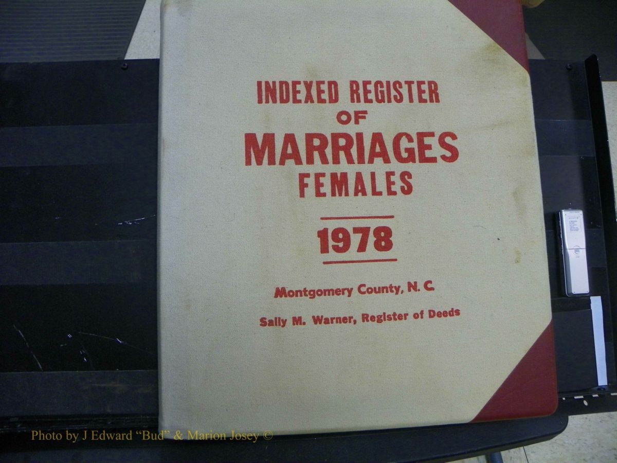 Montgomery Marriages + Female Index, 1868-2010 001.JPG