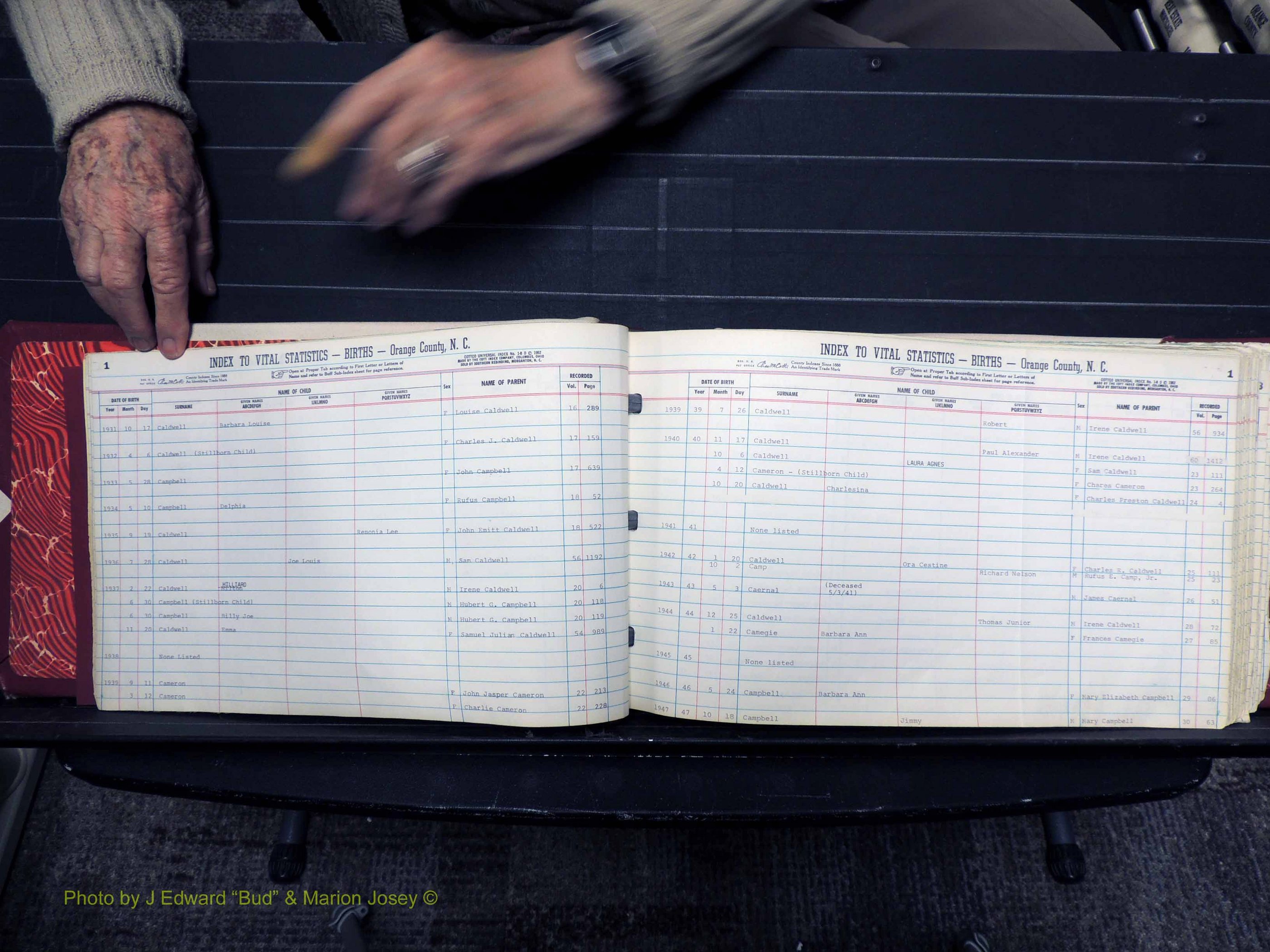 Orange Co, NC, Births, C-D, 1913-1978 (106).JPG