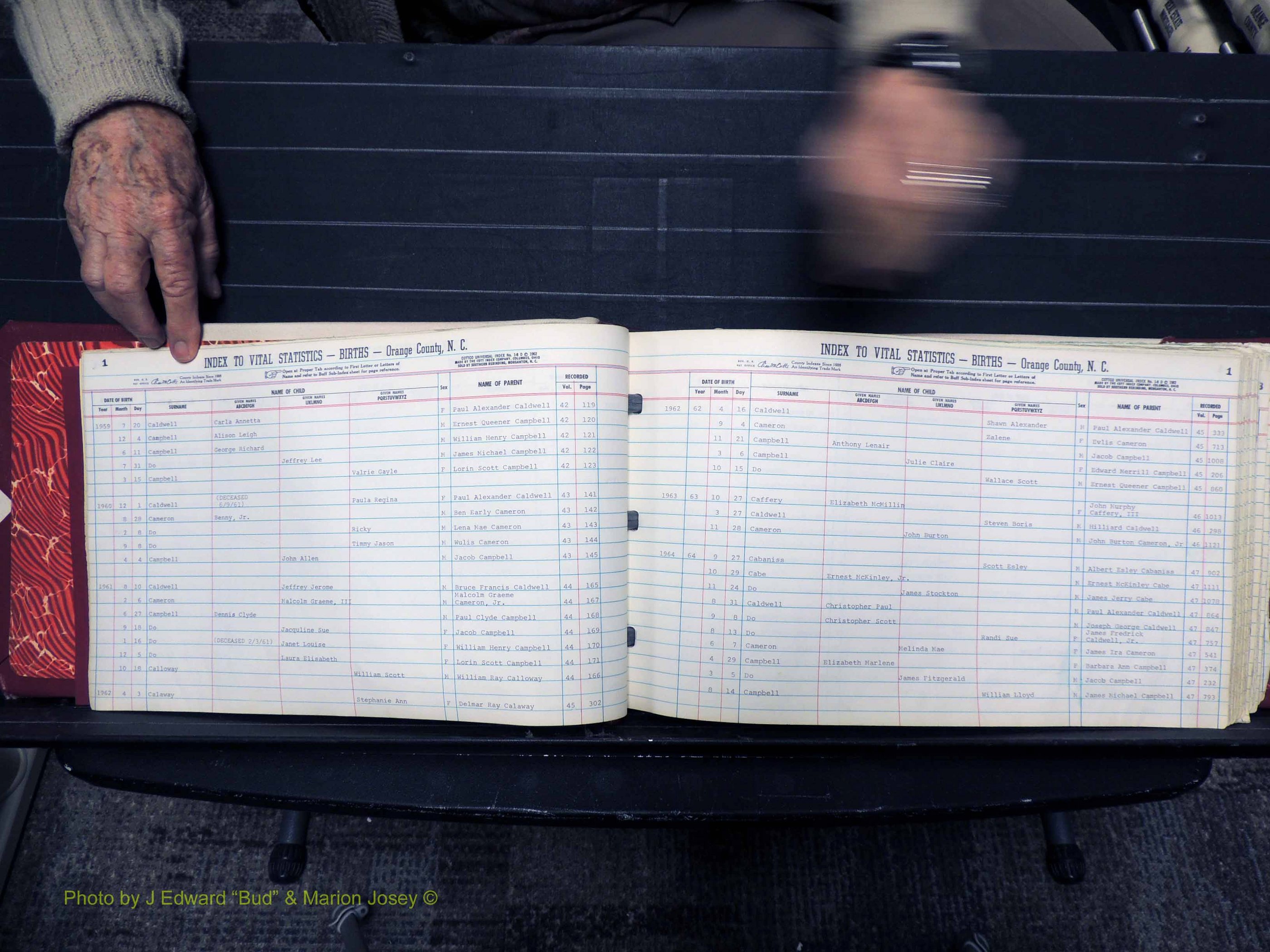 Orange Co, NC, Births, C-D, 1913-1978 (108).JPG