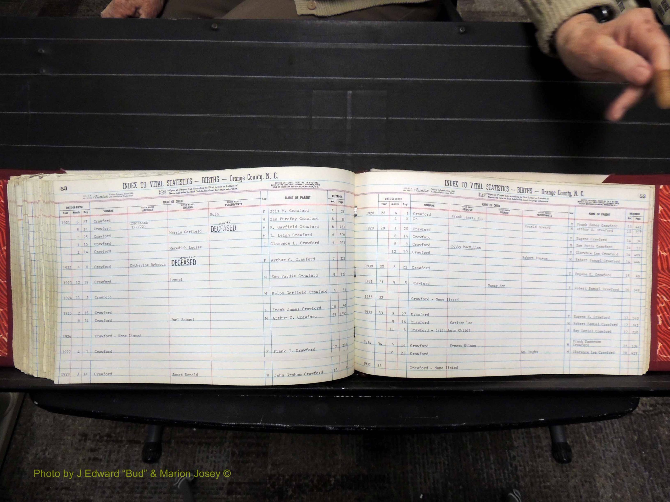Orange Co, NC, Births, C-D, 1913-1978 (310).JPG