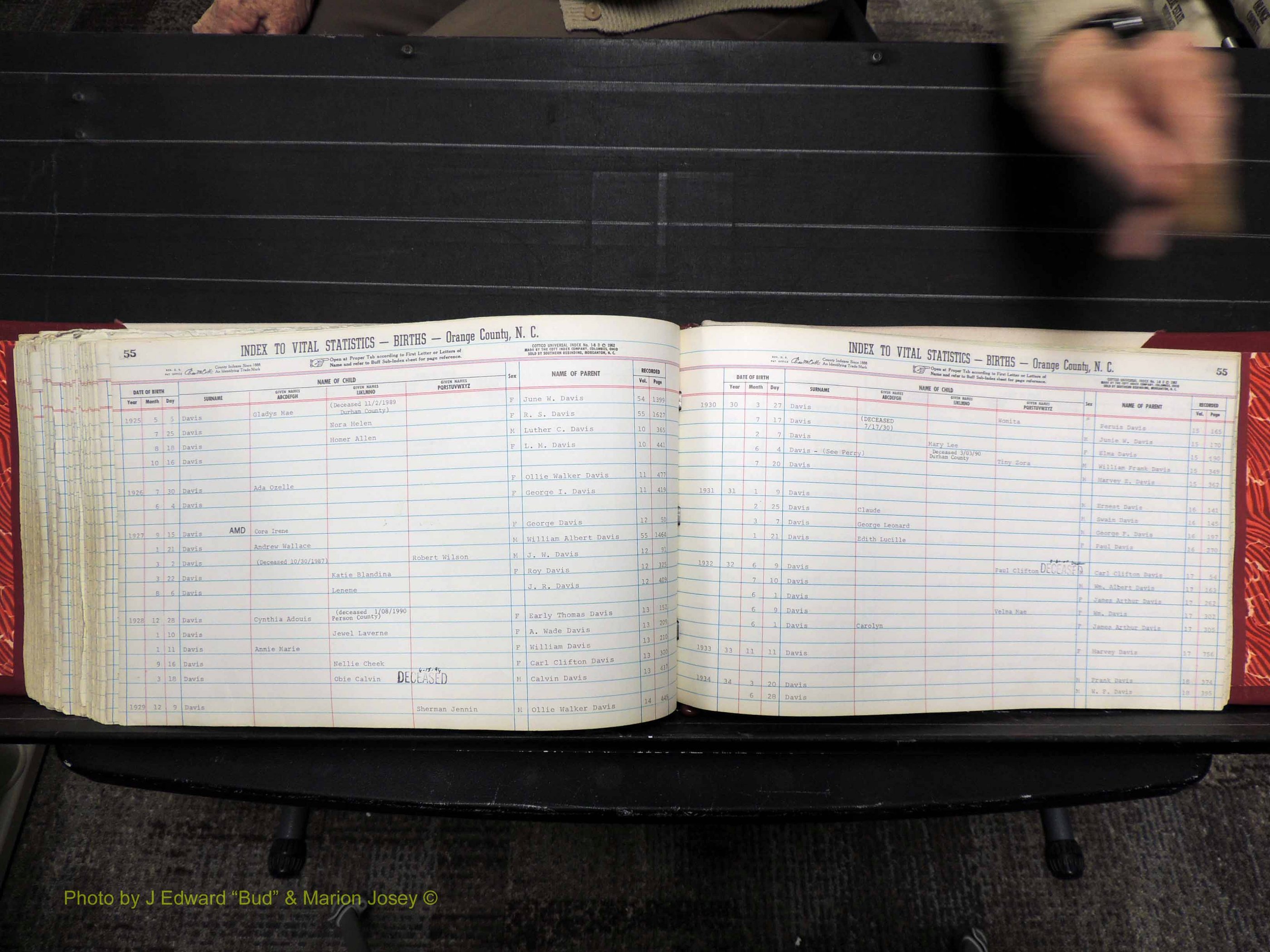 Orange Co, NC, Births, C-D, 1913-1978 (316).JPG