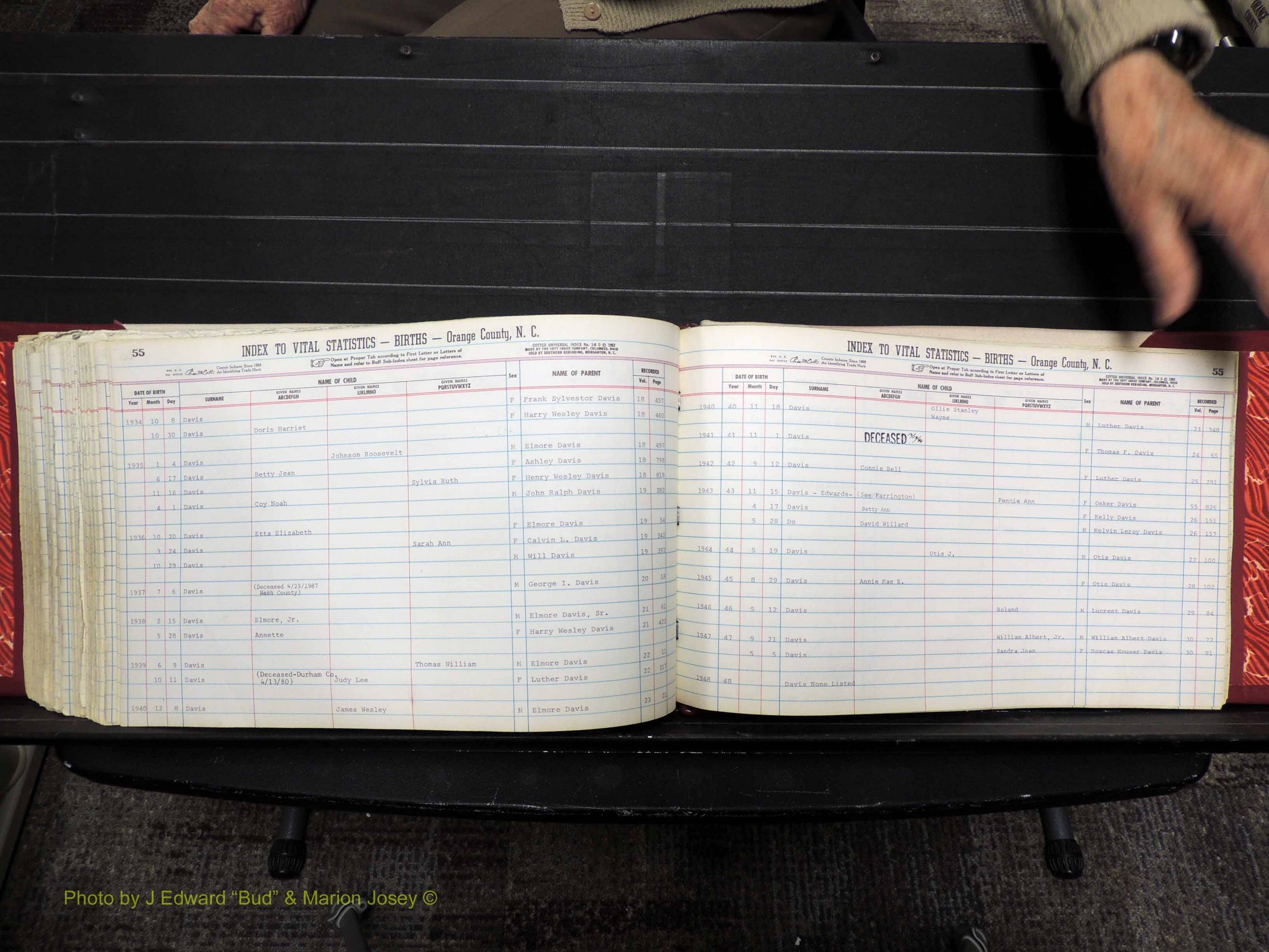 Orange Co, NC, Births, C-D, 1913-1978 (317).JPG