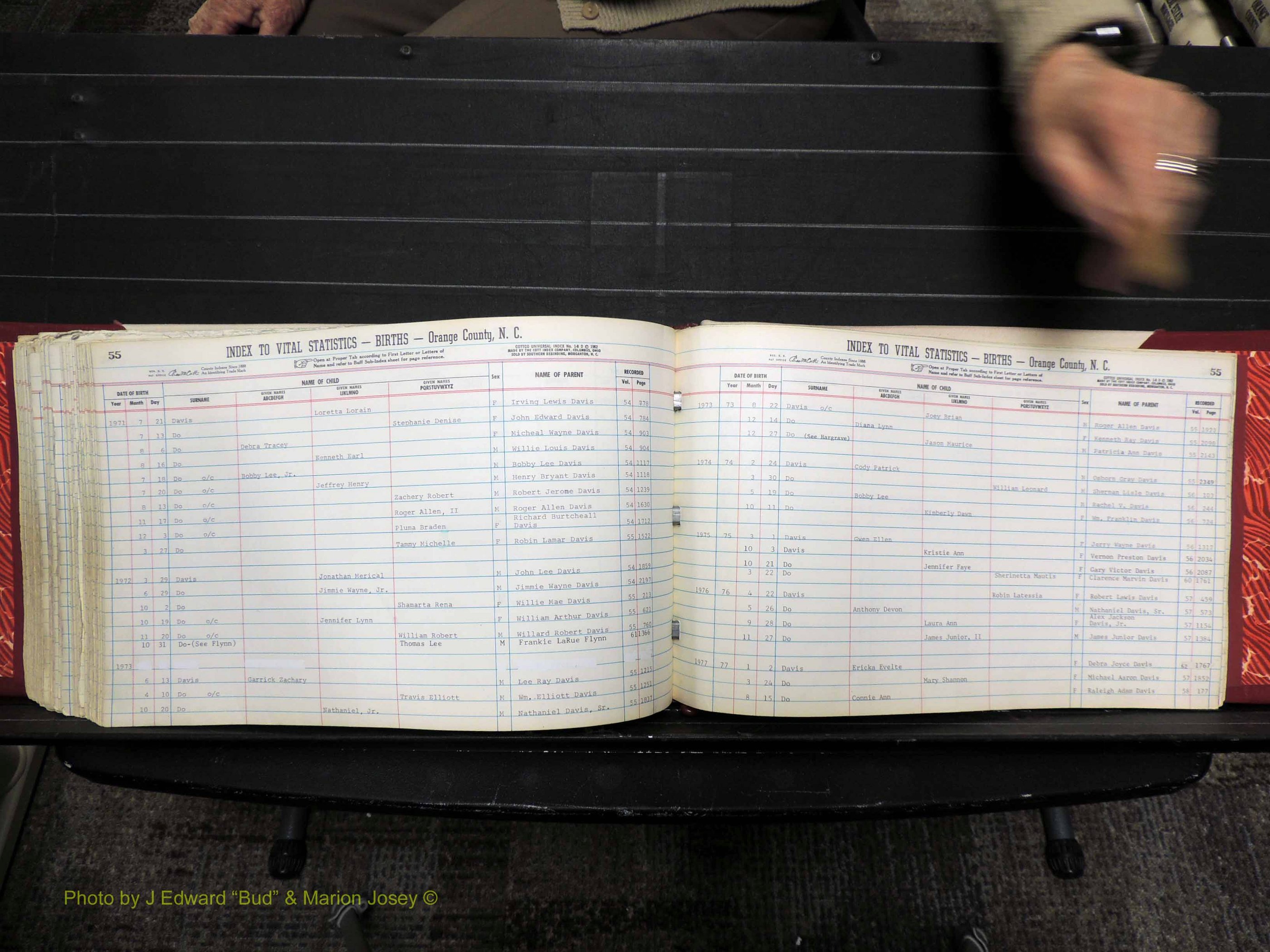 Orange Co, NC, Births, C-D, 1913-1978 (322).JPG
