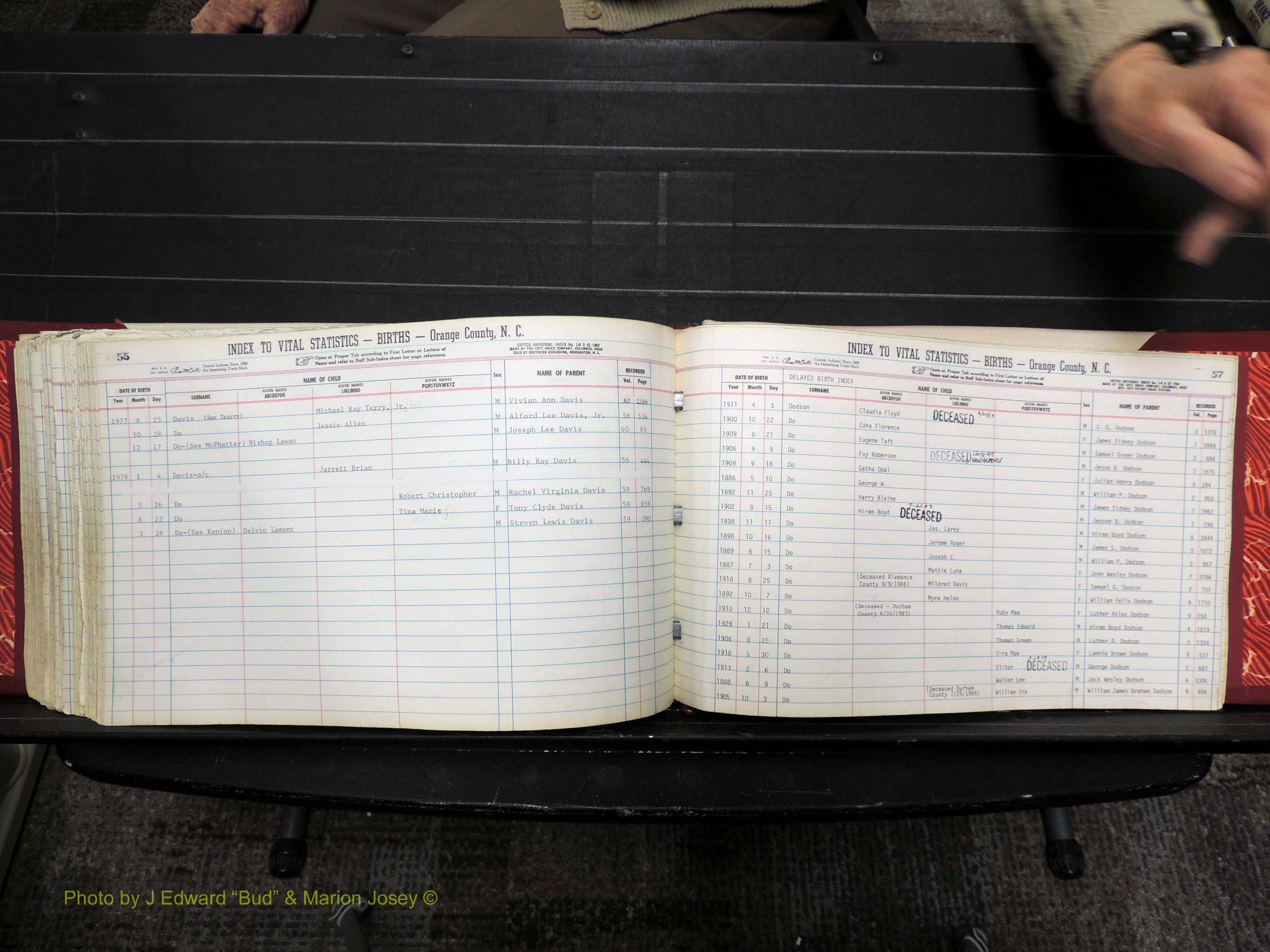Orange Co, NC, Births, C-D, 1913-1978 (323).JPG