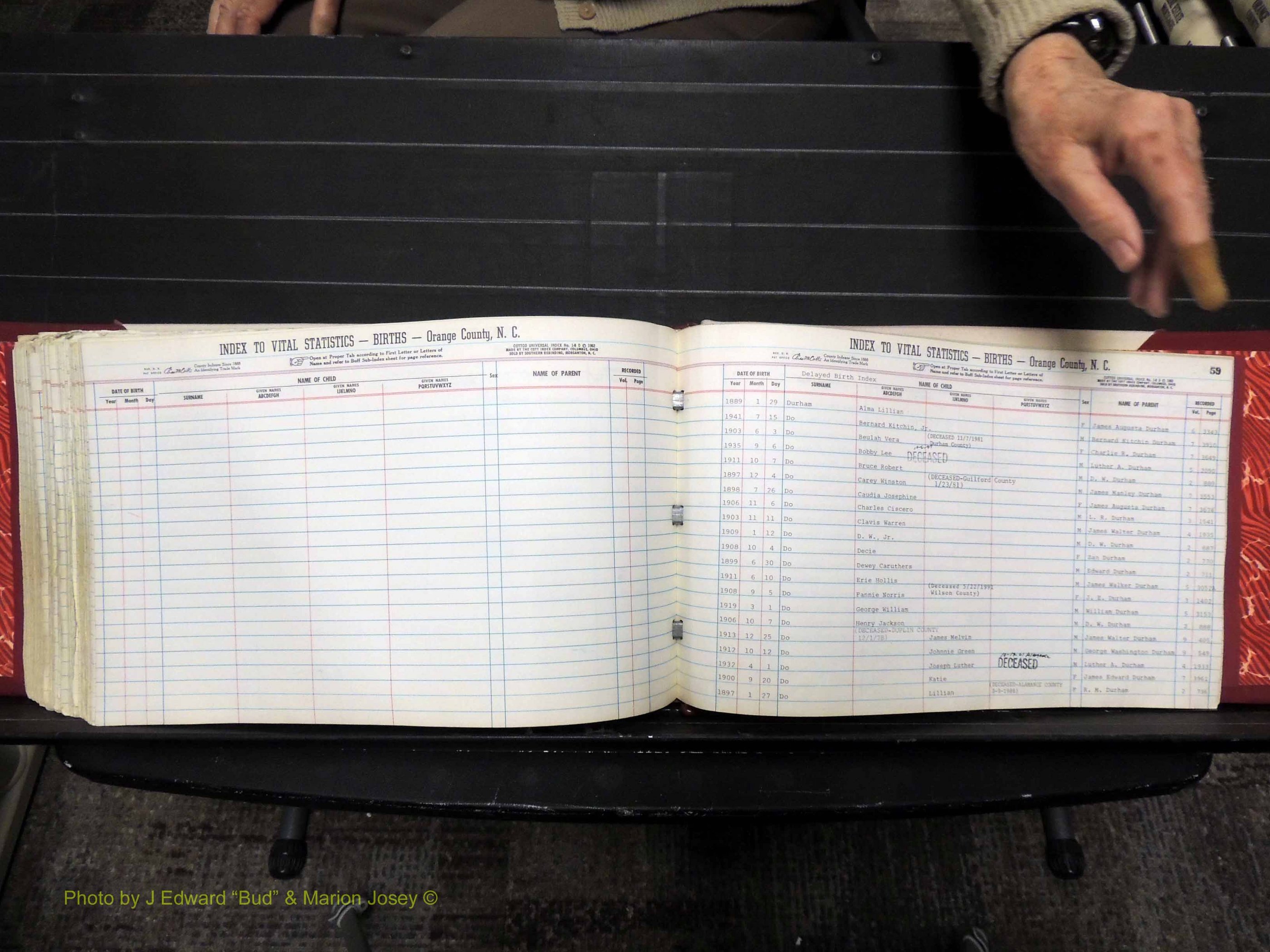 Orange Co, NC, Births, C-D, 1913-1978 (329).JPG