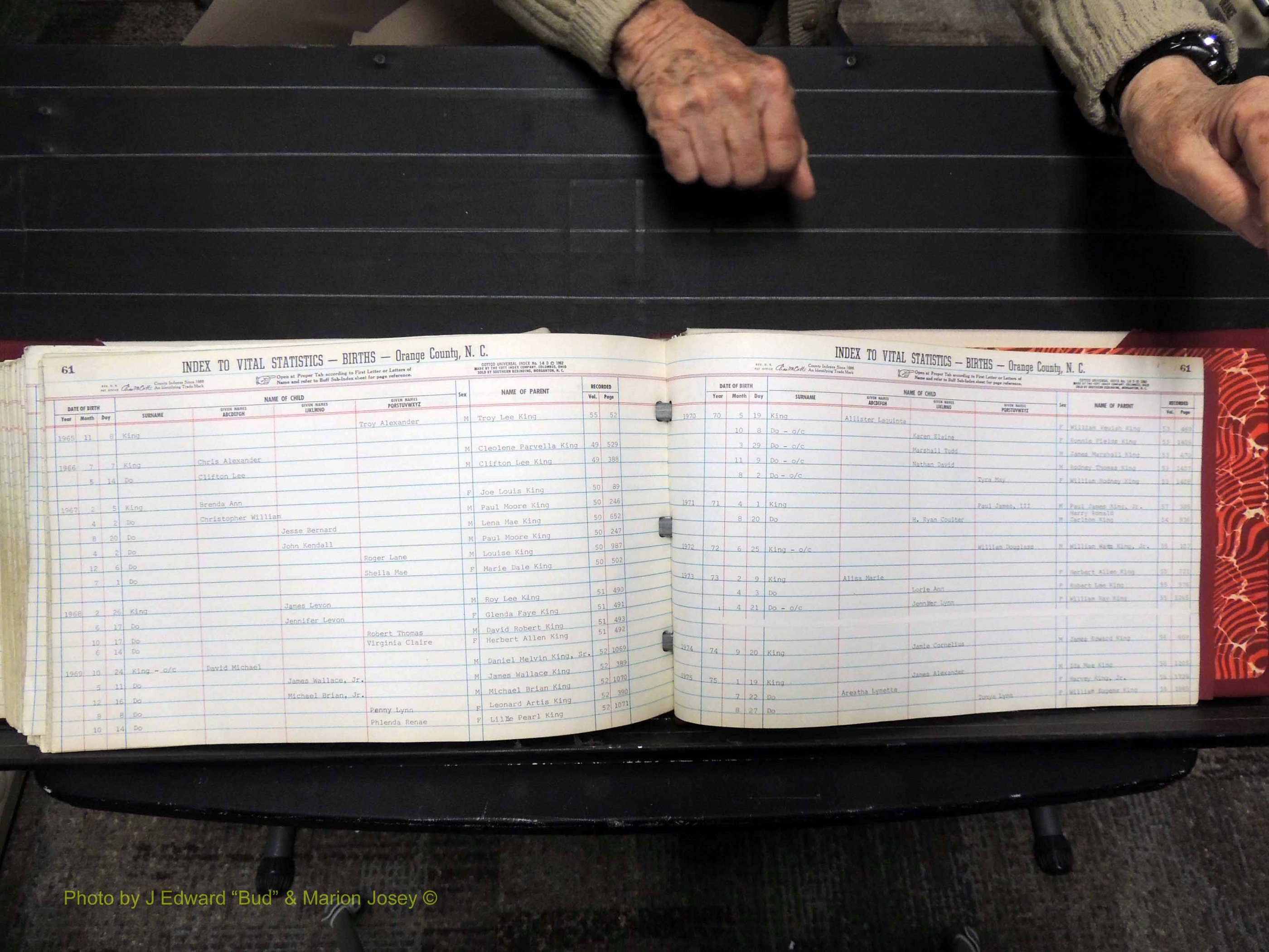 Orange Co, NC, Births, H-K, 1913-1978 (343).JPG