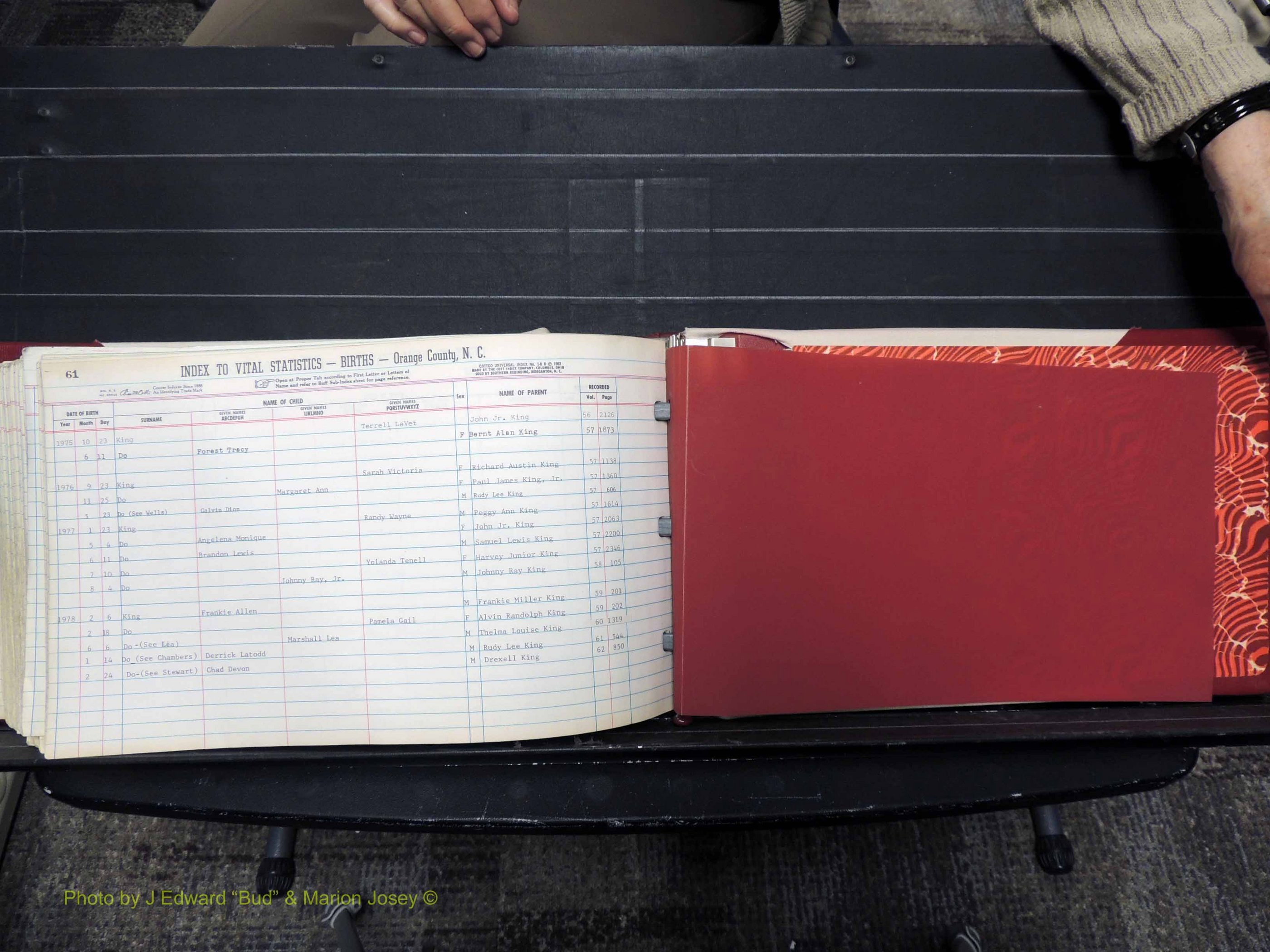 Orange Co, NC, Births, H-K, 1913-1978 (344).JPG