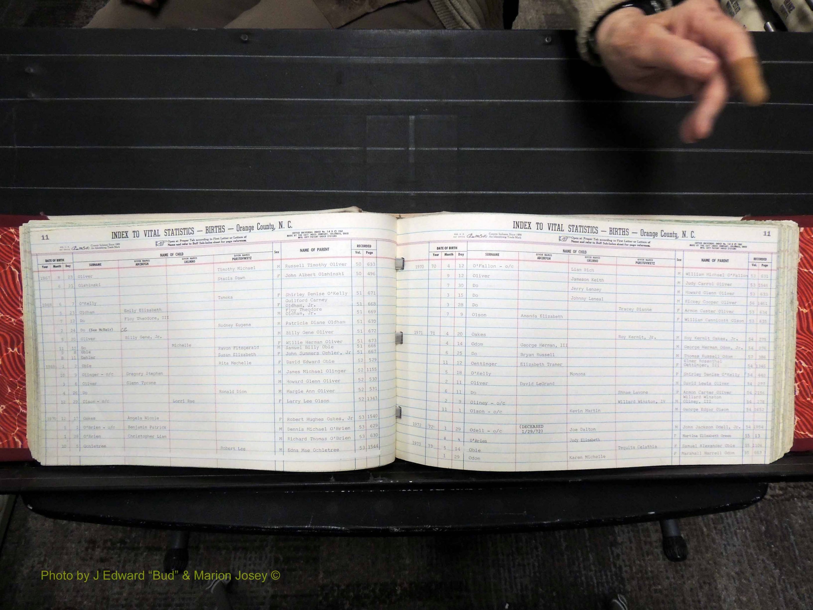 Orange Co, NC, Births, N-R, 1913-1978 (139).JPG