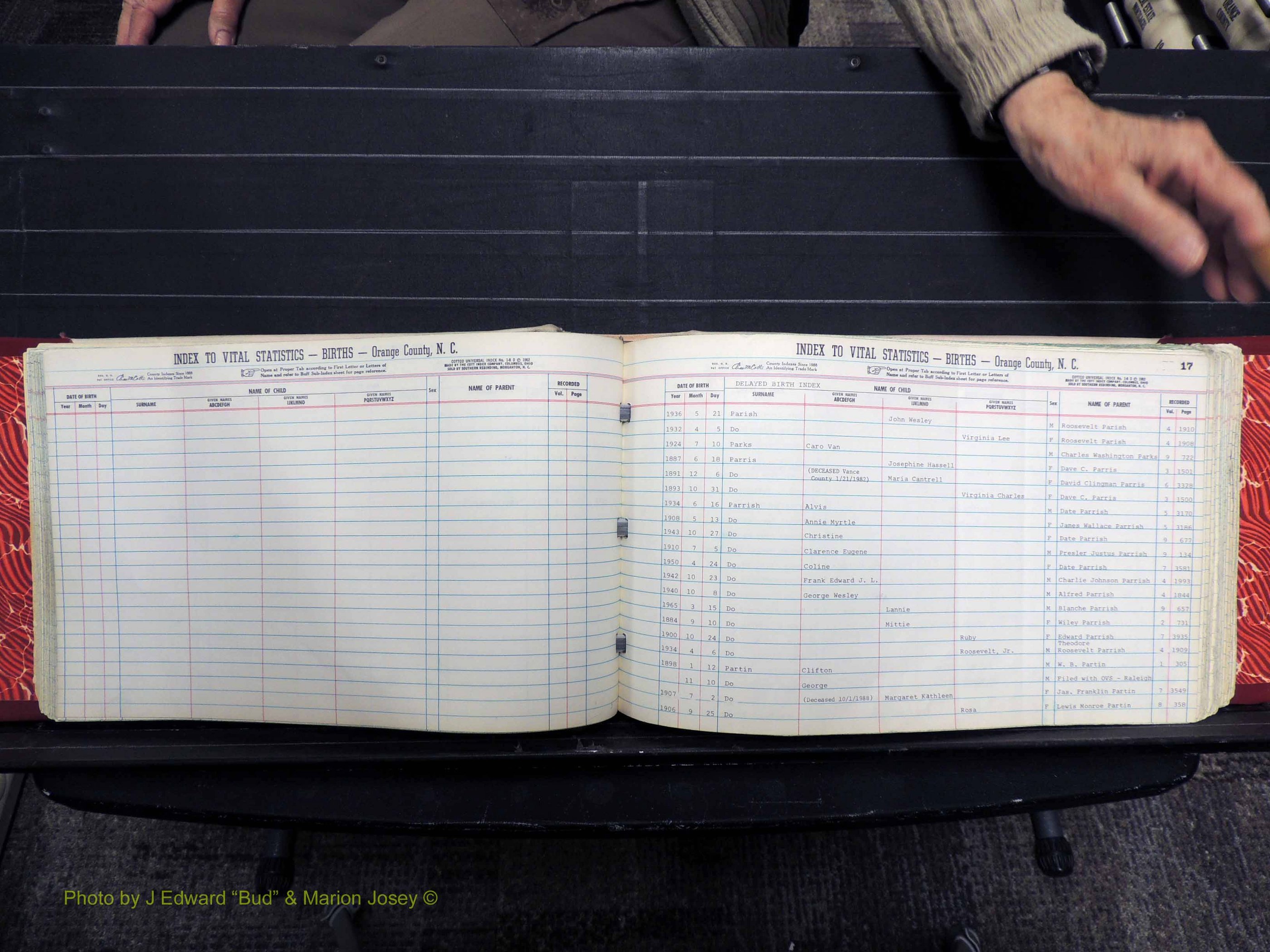 Orange Co, NC, Births, N-R, 1913-1978 (155).JPG