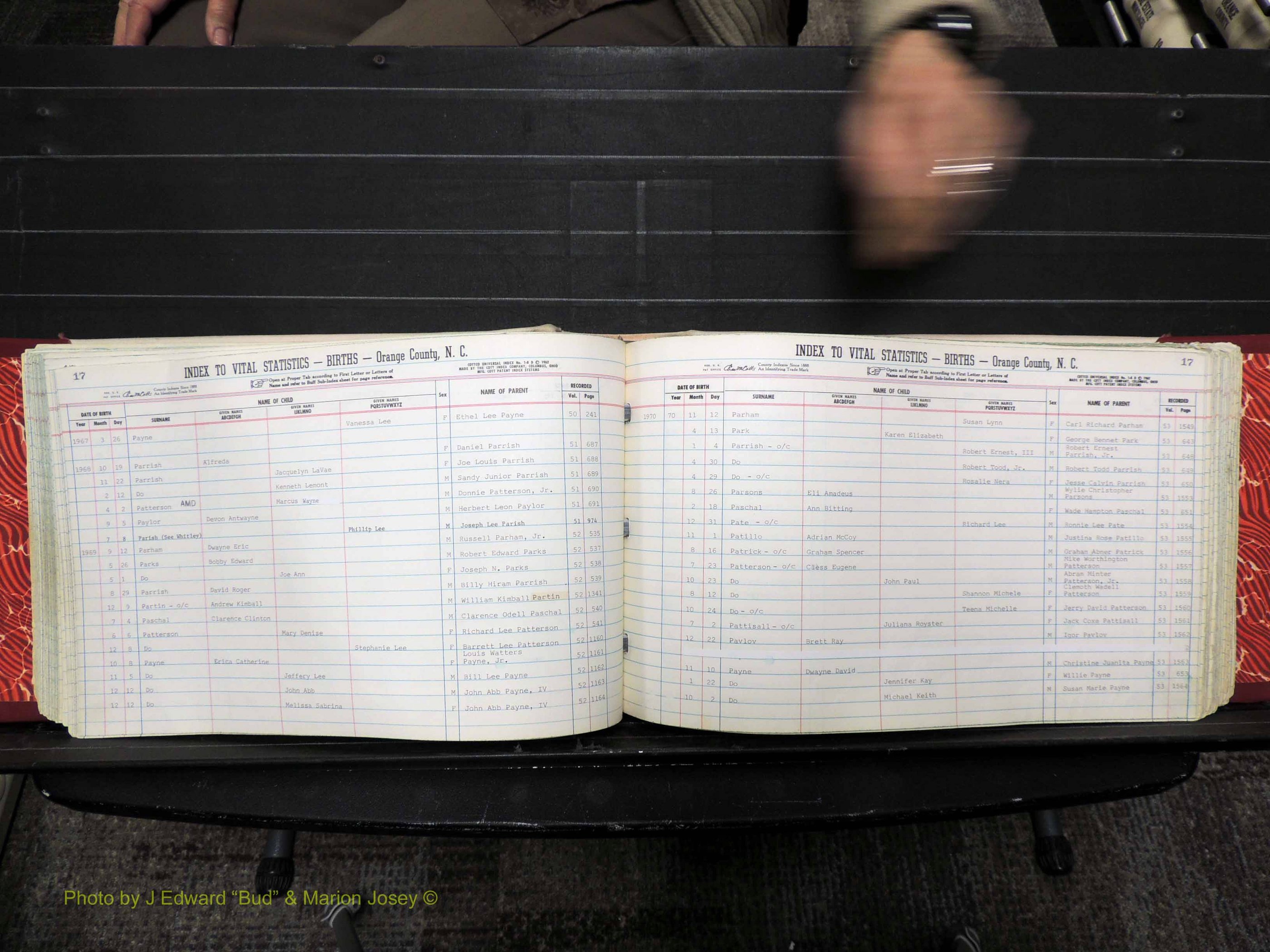 Orange Co, NC, Births, N-R, 1913-1978 (164).JPG