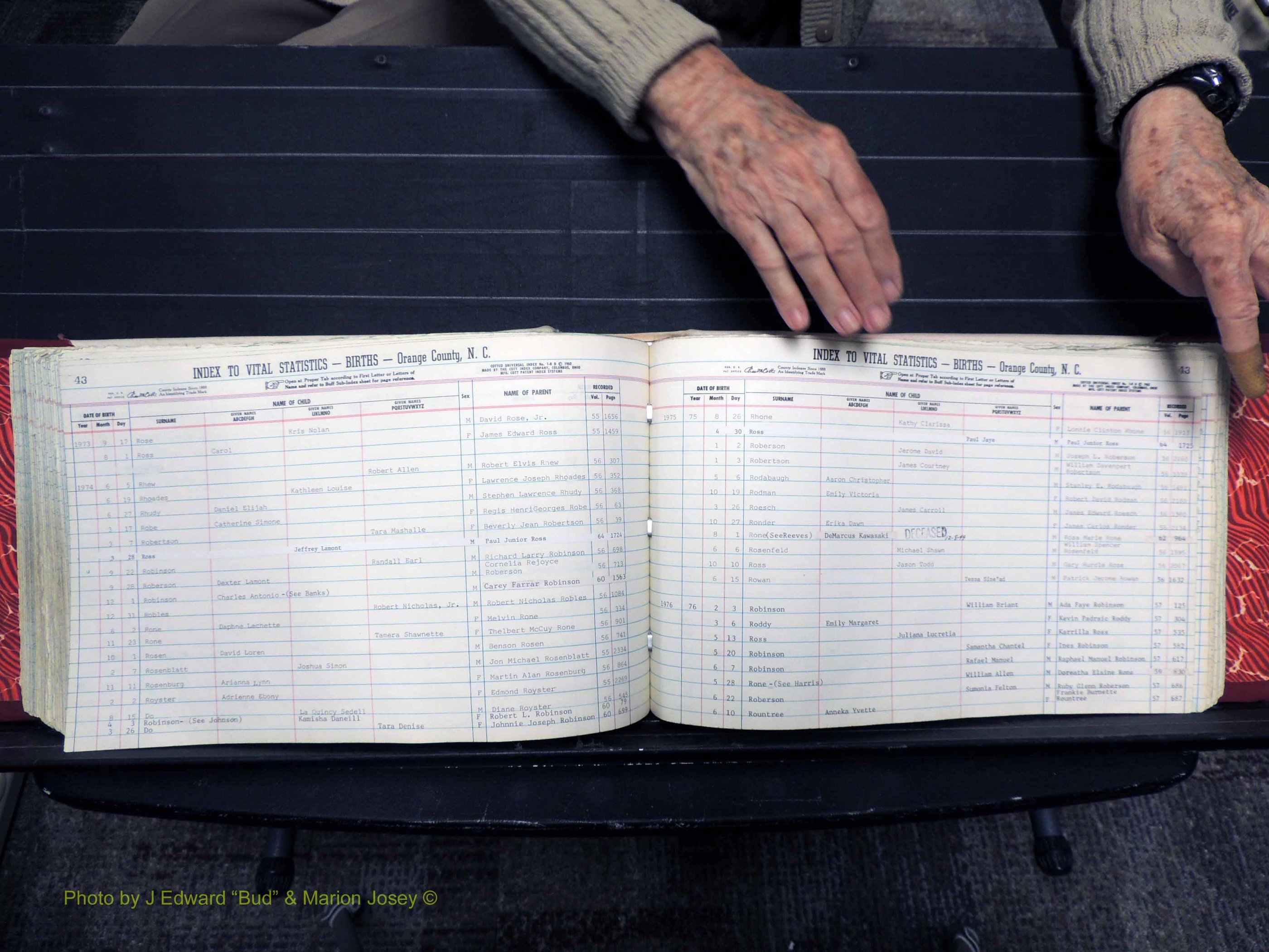 Orange Co, NC, Births, N-R, 1913-1978 (276).JPG