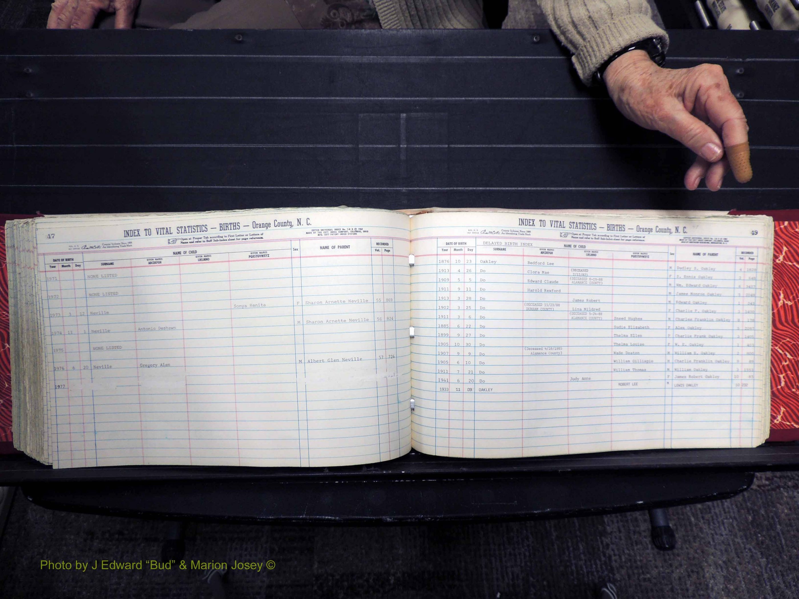 Orange Co, NC, Births, N-R, 1913-1978 (290).JPG