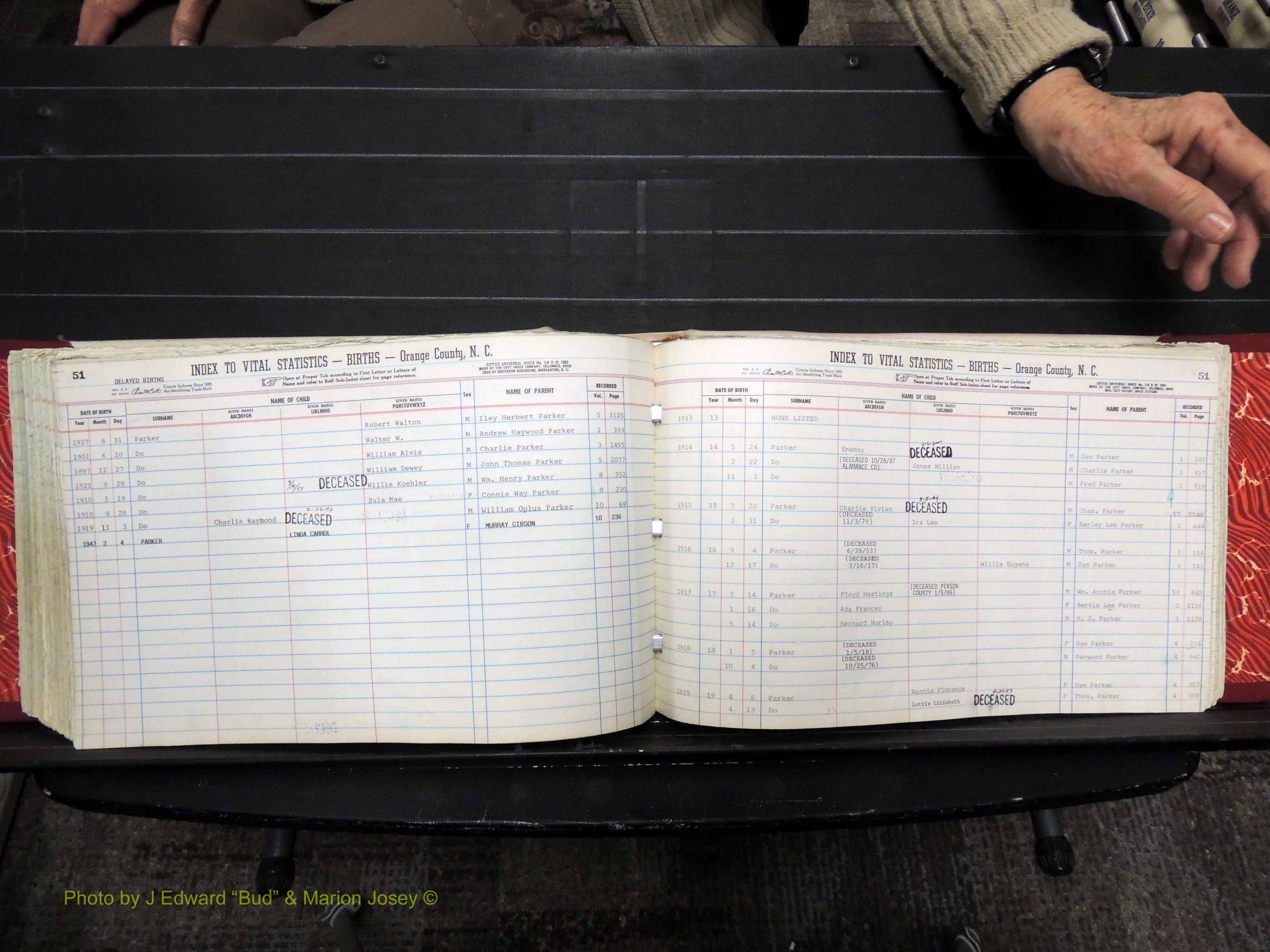 Orange Co, NC, Births, N-R, 1913-1978 (297).JPG