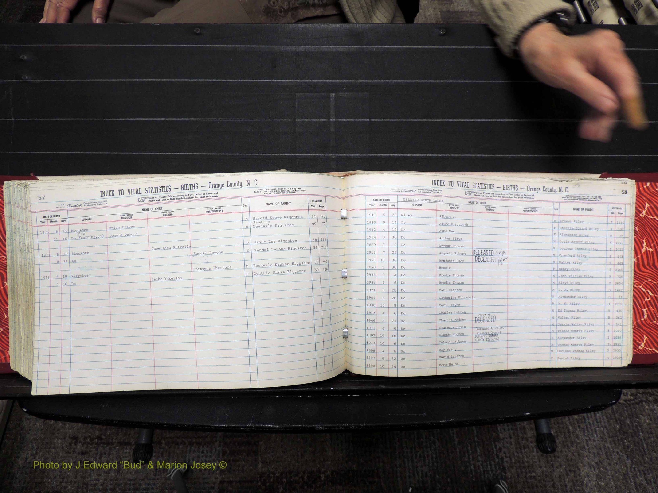 Orange Co, NC, Births, N-R, 1913-1978 (326).JPG