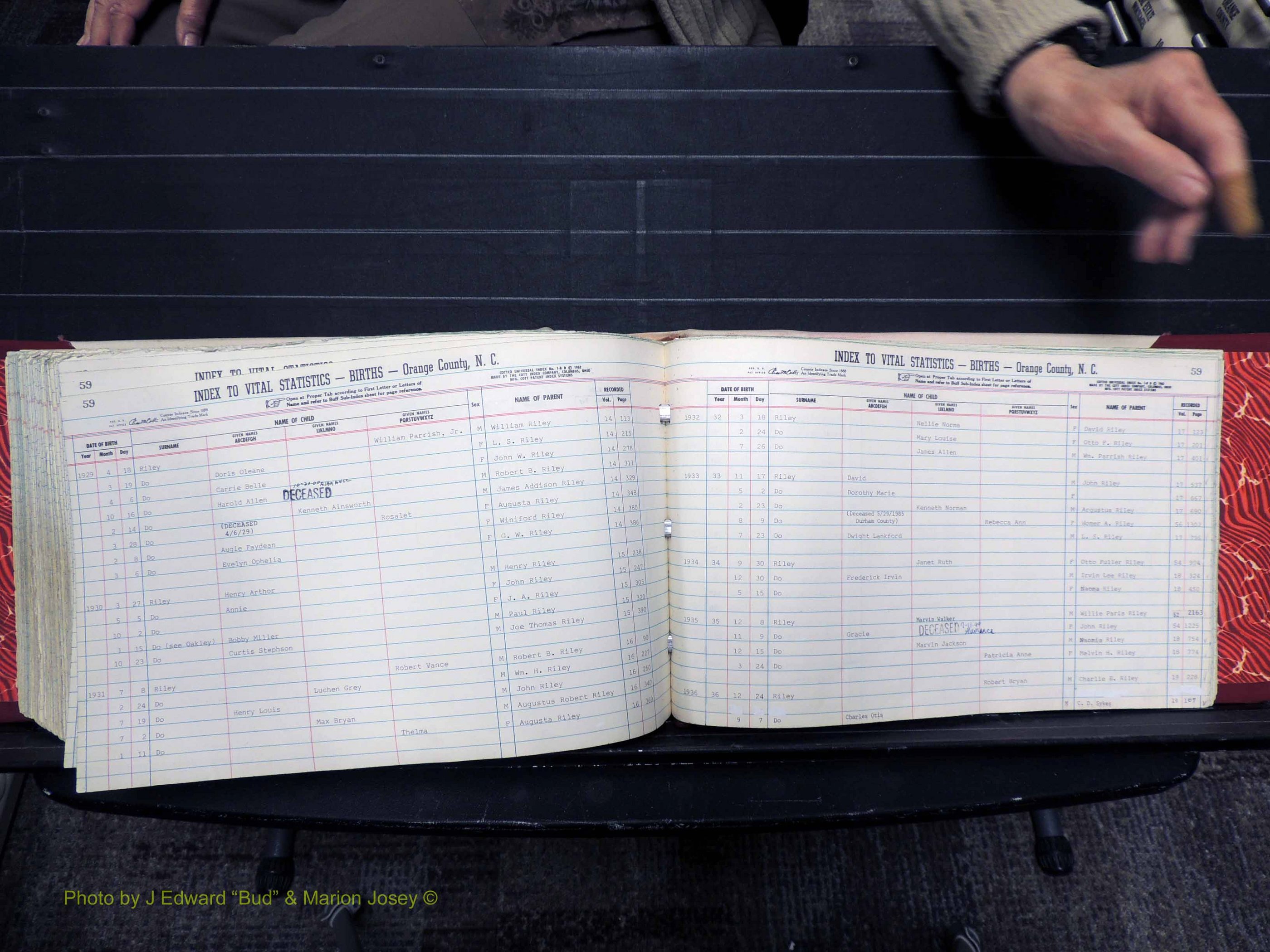 Orange Co, NC, Births, N-R, 1913-1978 (332).JPG