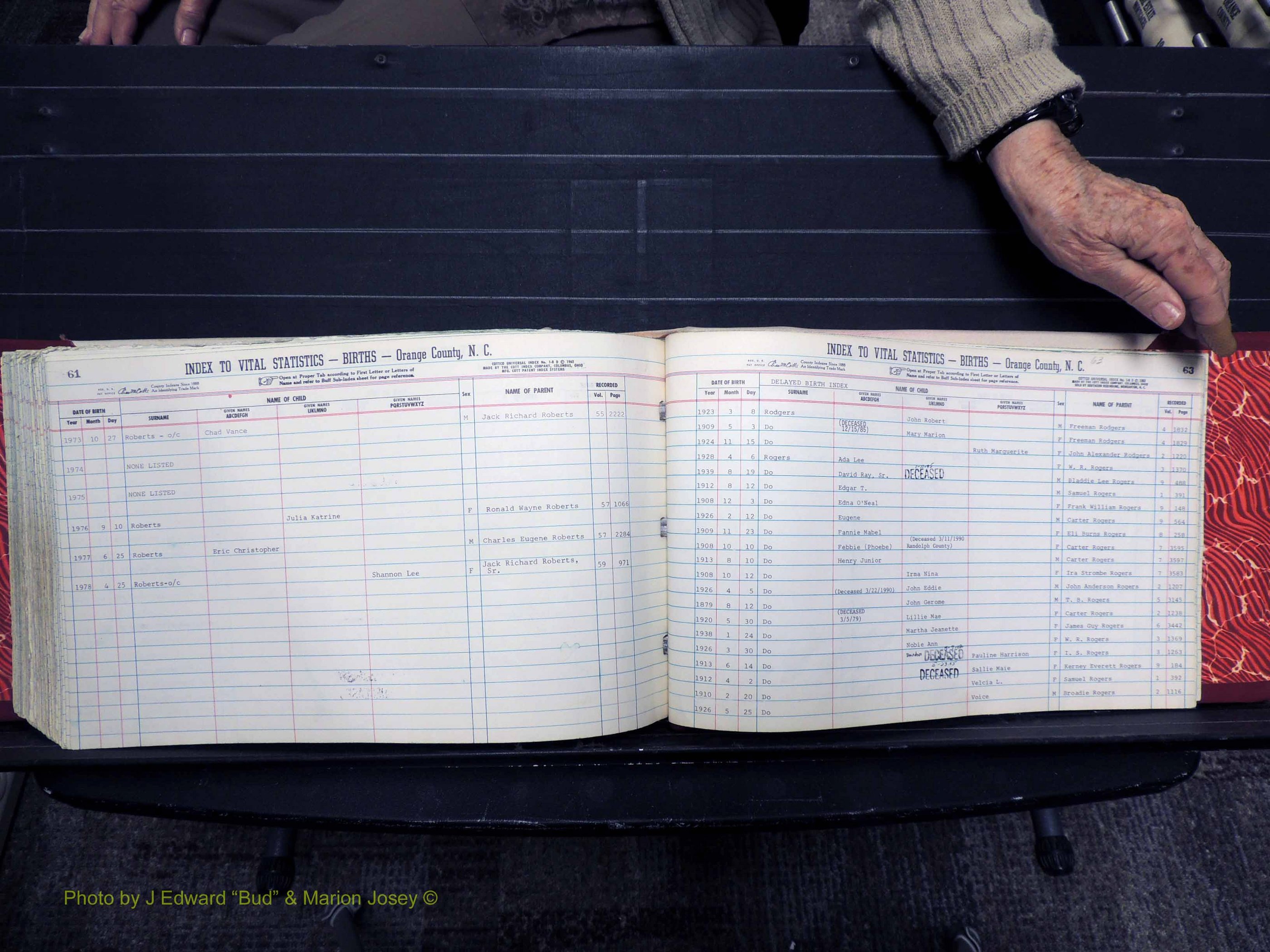 Orange Co, NC, Births, N-R, 1913-1978 (342).JPG