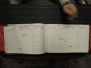 Orange Co, NC, Births, T-Z, 1913-1978 (116).JPG