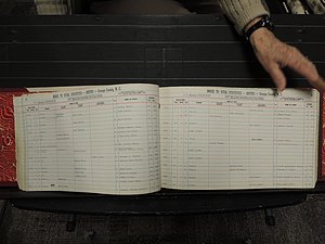 Orange Co, NC, Births, T-Z, 1913-1978 (117).JPG