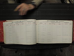 Orange Co, NC, Births, T-Z, 1913-1978 (118).JPG