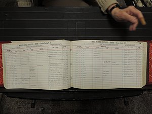 Orange Co, NC, Births, T-Z, 1913-1978 (134).JPG