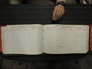 Orange Co, NC, Births, T-Z, 1913-1978 (142).JPG