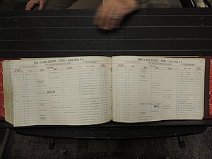 Orange Co, NC, Births, T-Z, 1913-1978 (385).JPG
