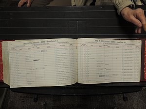 Orange Co, NC, Births, T-Z, 1913-1978 (387).JPG