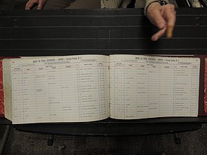 Orange Co, NC, Births, T-Z, 1913-1978 (397).JPG
