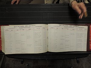 Orange Co, NC, Births, T-Z, 1913-1978 (400).JPG