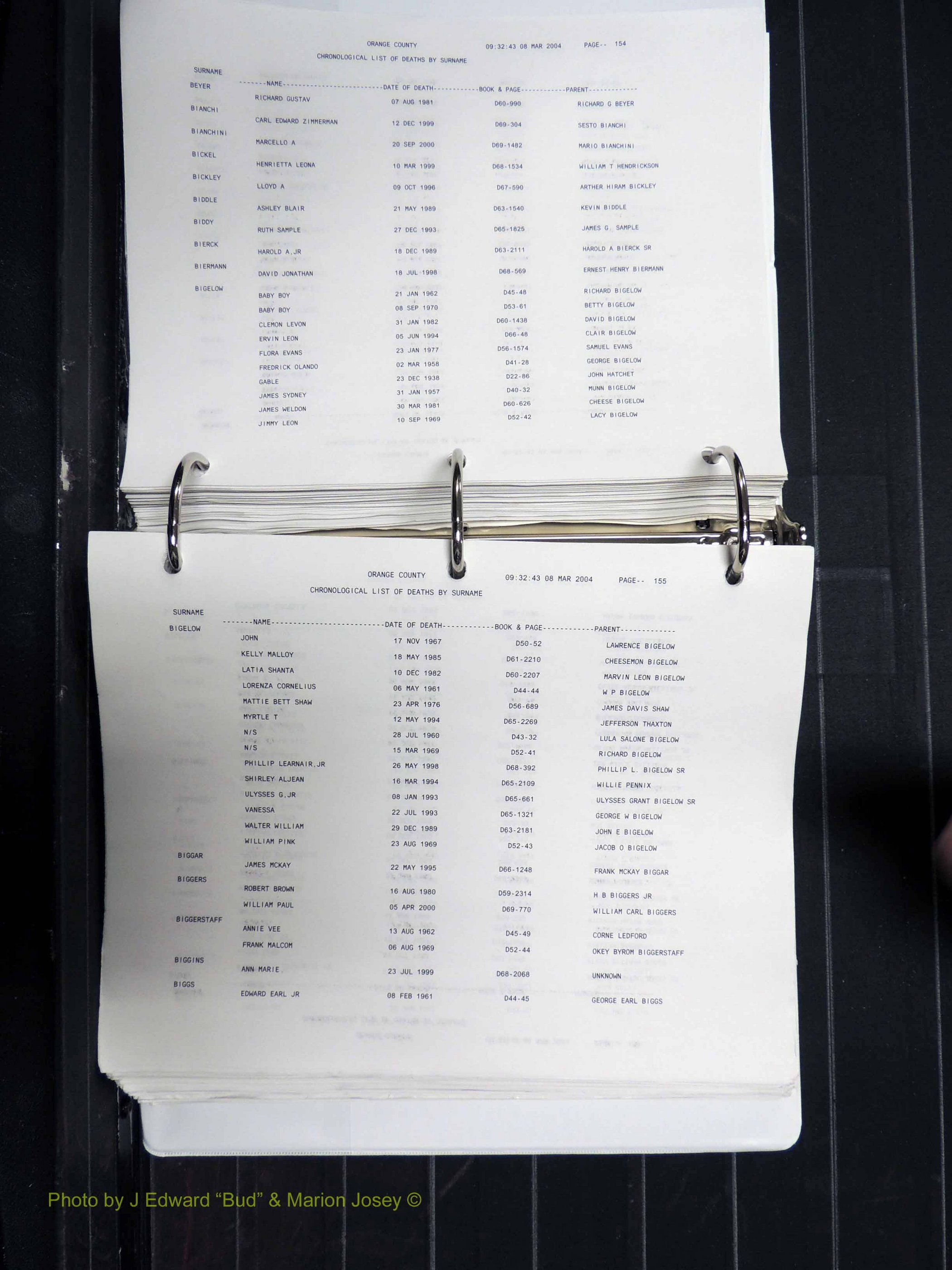 Orange Co, NC, Death Index, A-G, 1913-1998 (179).JPG