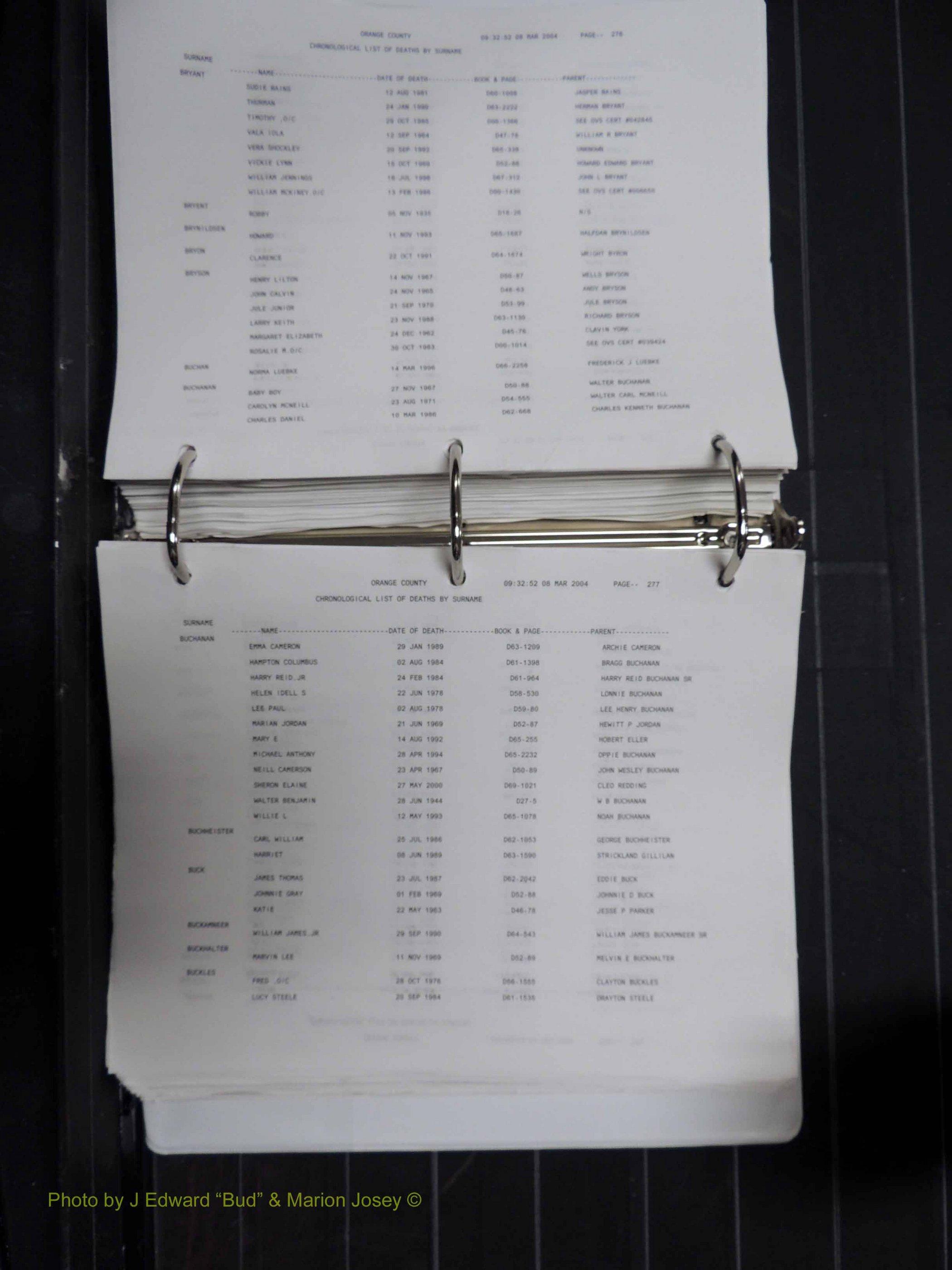 Orange Co, NC, Death Index, A-G, 1913-1998 (242).JPG