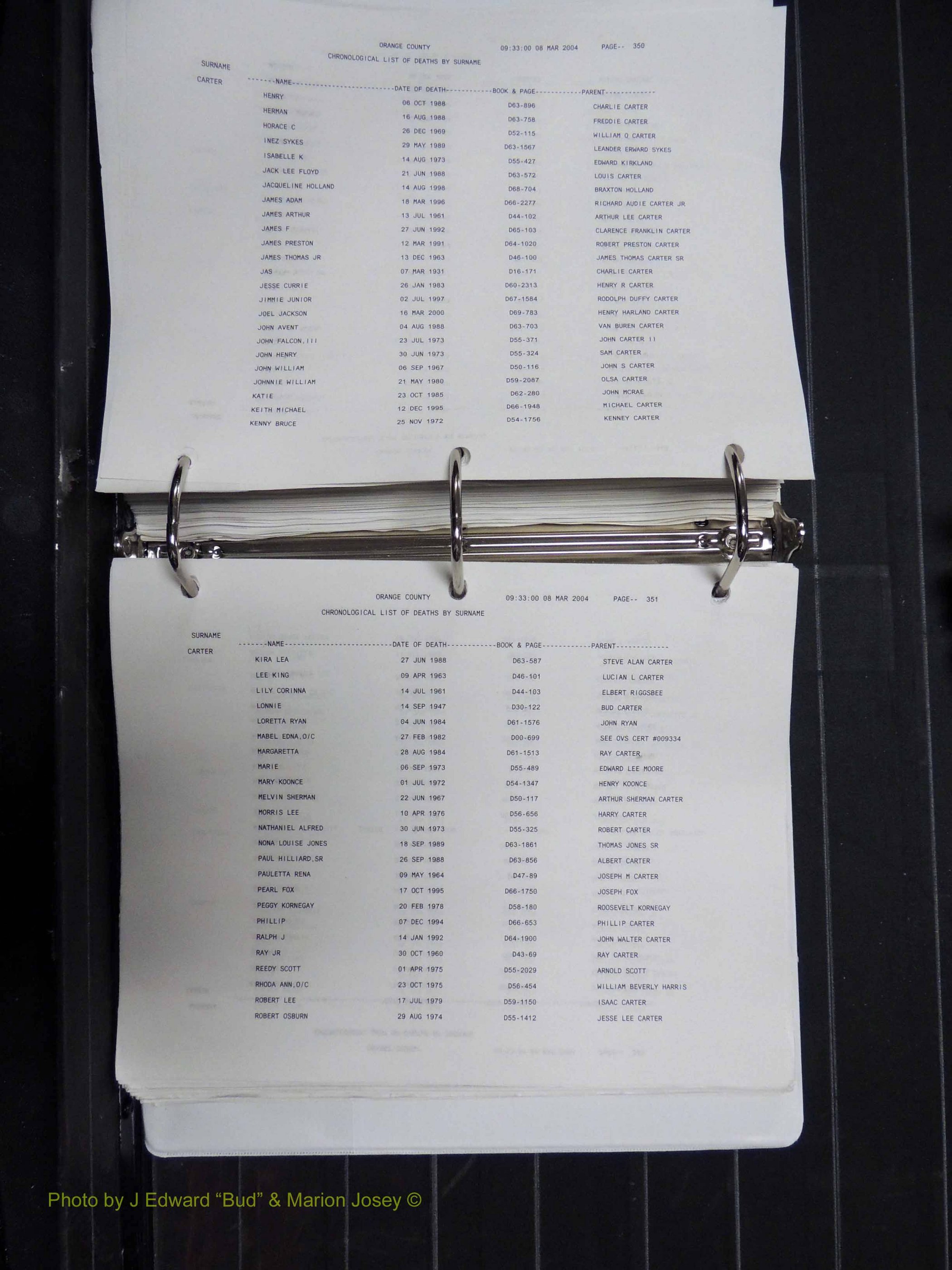 Orange Co, NC, Death Index, A-G, 1913-1998 (280).JPG