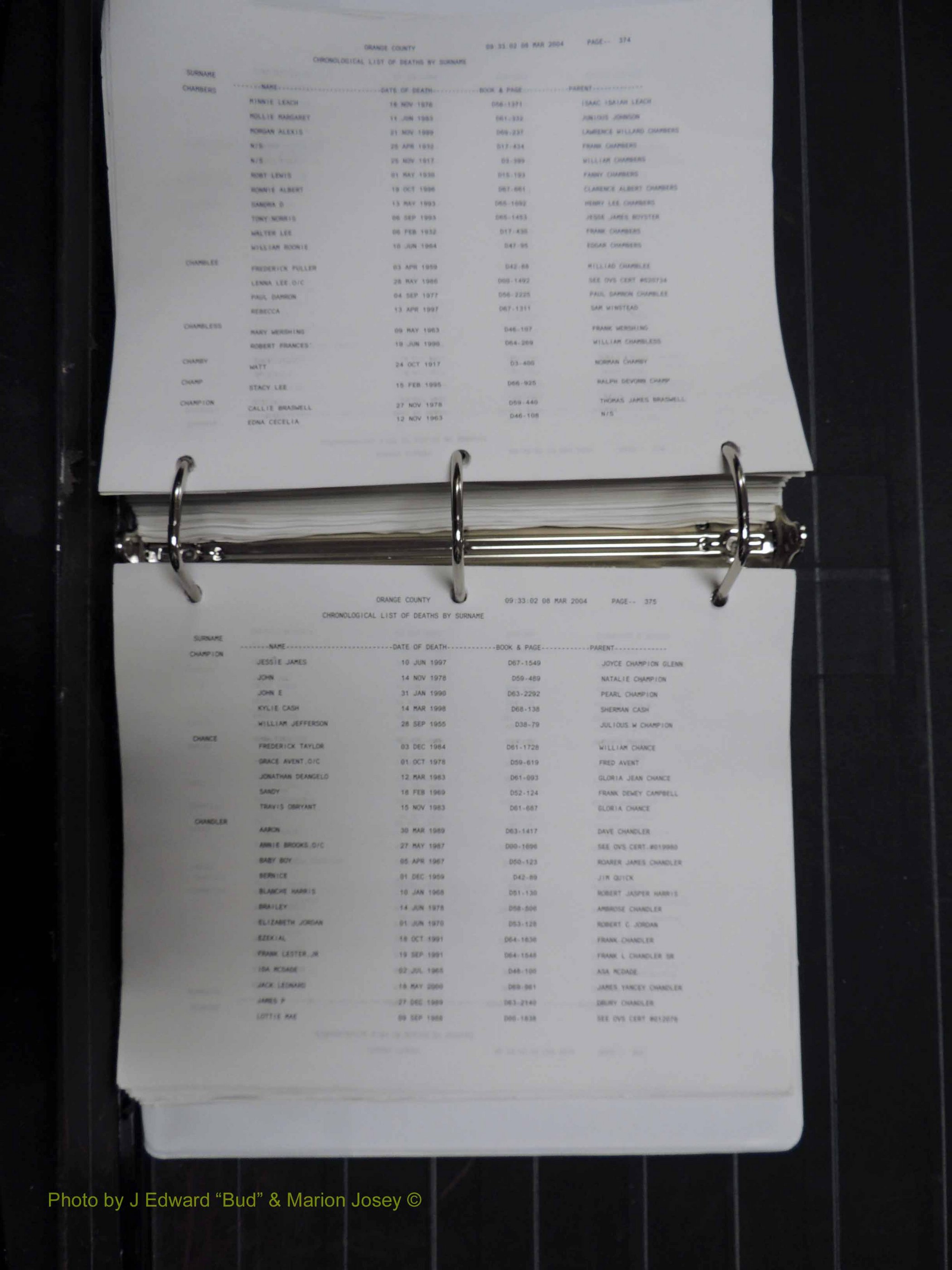 Orange Co, NC, Death Index, A-G, 1913-1998 (292).JPG