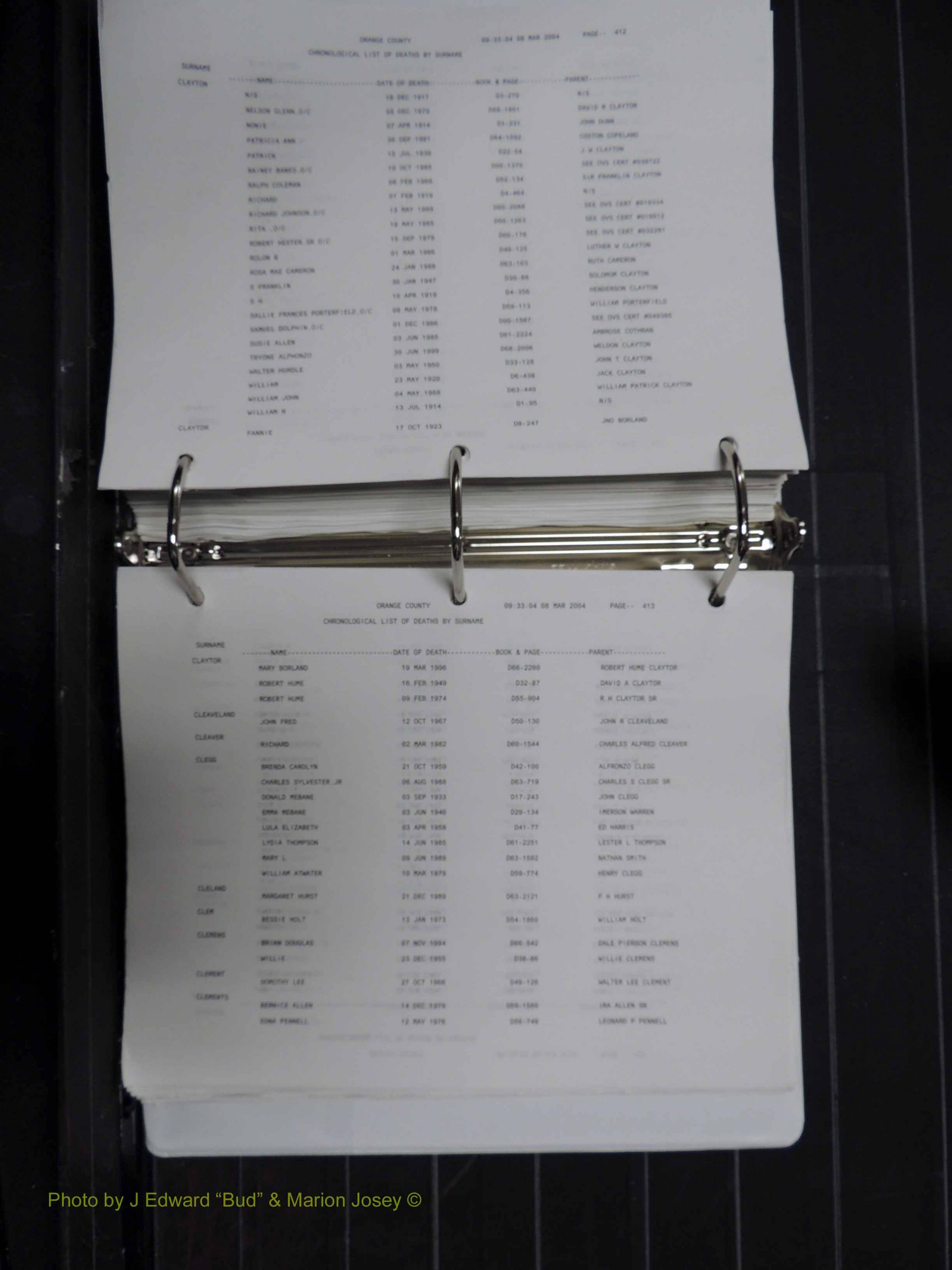 Orange Co, NC, Death Index, A-G, 1913-1998 (311).JPG
