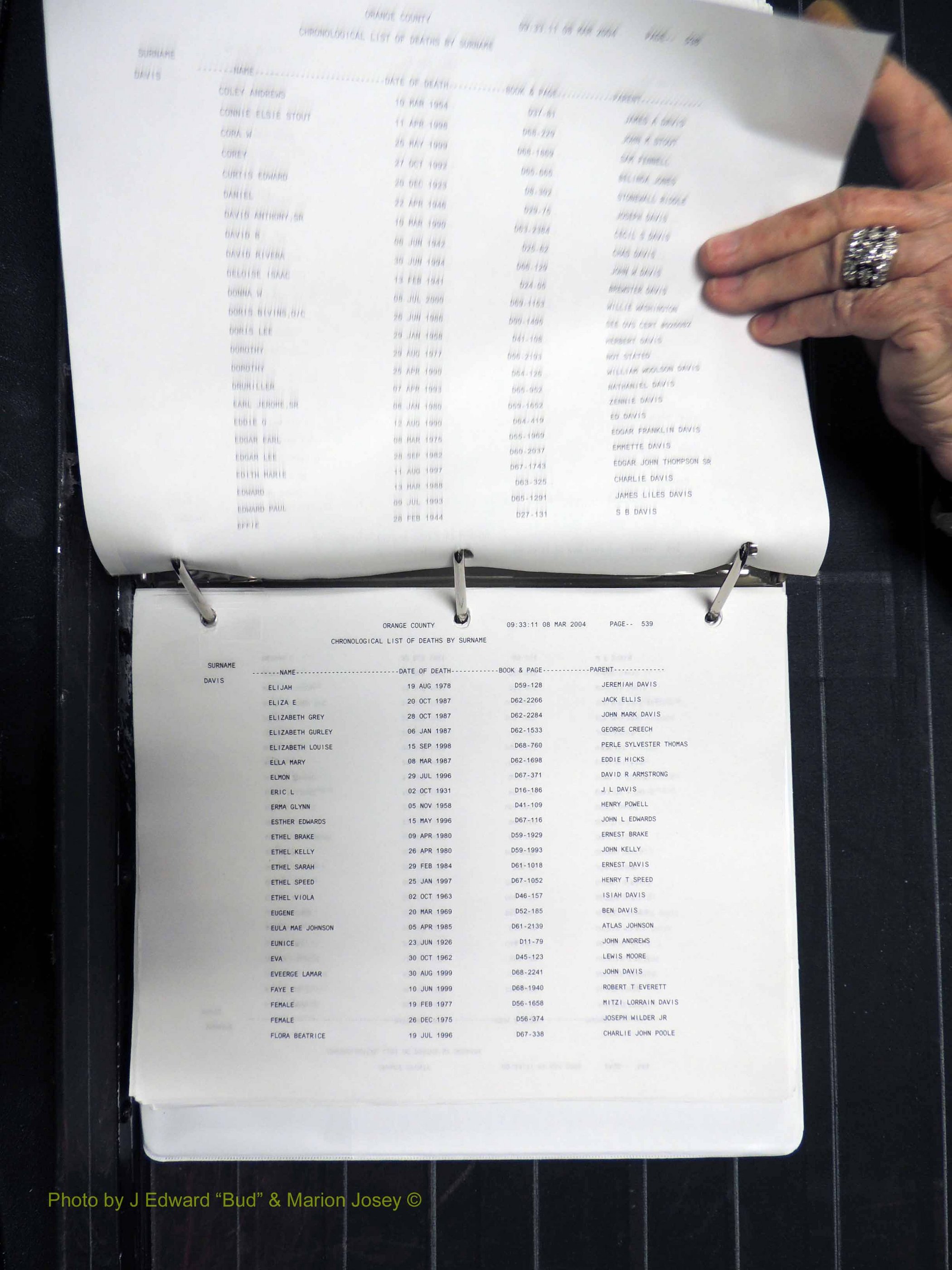 Orange Co, NC, Death Index, A-G, 1913-1998 (375).JPG